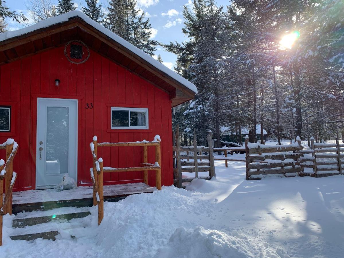 L'Auberge Refuge Du Trappeur Saint-Mathieu-du-Parc Exterior foto