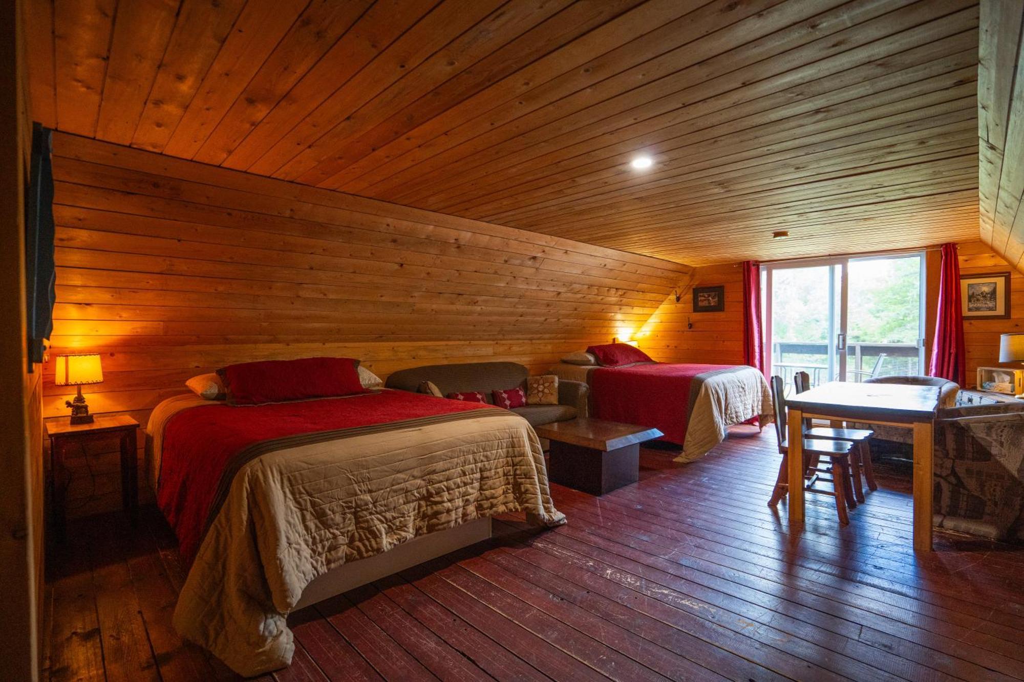 L'Auberge Refuge Du Trappeur Saint-Mathieu-du-Parc Exterior foto